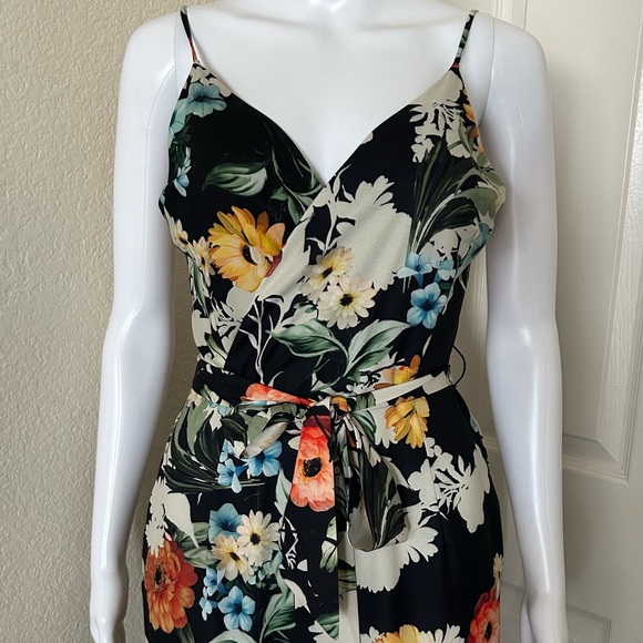 Anthropologie Yumi Kim Floral Flowy straight leg Jumpsuit size Small - Picture 4 of 16